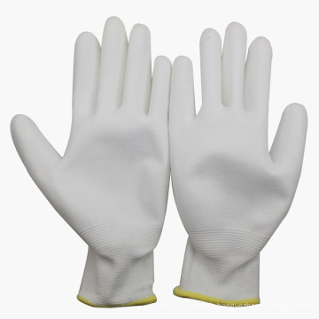 Gants de travail en coton revêtu de PU